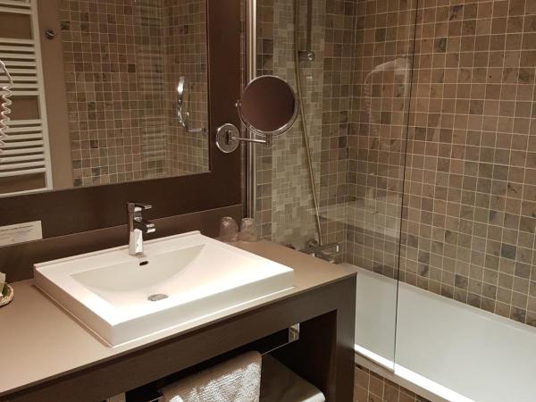 Logis Auberge Saint Simond : photo 4 de la chambre chambre double supérieure - vue sur jardin