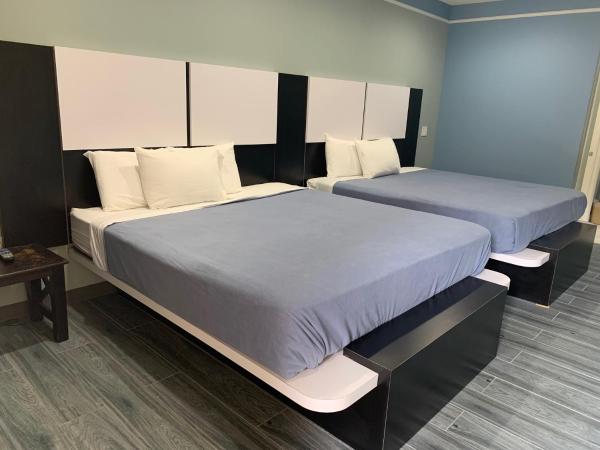 Crystal Suites : photo 2 de la chambre chambre double avec 2 lits doubles