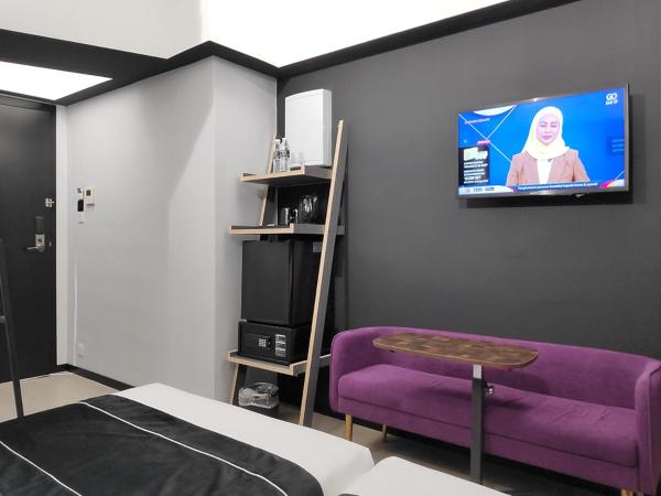 Loop On Leith George Town Penang Hotel : photo 4 de la chambre violet standard room