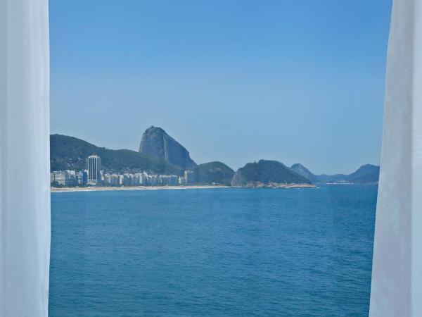 Orla Copacabana Hotel : photo 4 de la chambre chambre double deluxe - vue sur mer