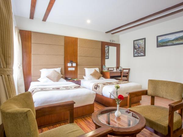 Aryatara Kathmandu Hotel : photo 2 de la chambre chambre double ou lits jumeaux de luxe avec service de navette aéroport gratuit