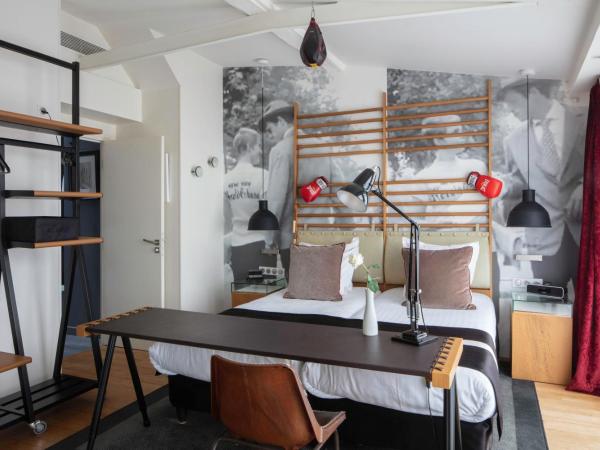 Le 123 Sébastopol - Astotel : photo 3 de la chambre chambre lits jumeaux privilège avec balcon