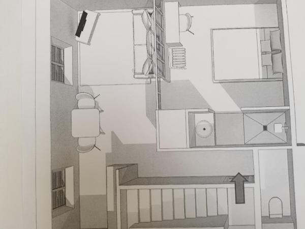 Au Loup Historic Apartments : photo 9 de la chambre appartement 6