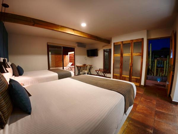 Casa De Sierra Azul : photo 5 de la chambre suite junior 2 lits doubles avec terrasse