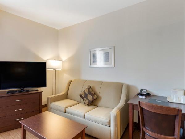 MainStay Suites Near Denver Downtown : photo 5 de la chambre suite lit king-size avec canapé-lit