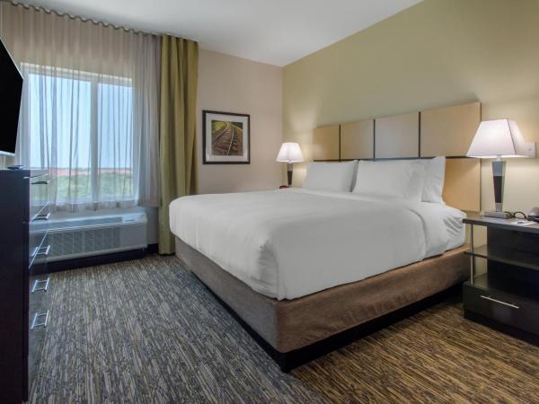 Candlewood Suites - San Antonio Lackland AFB Area, an IHG Hotel : photo 4 de la chambre suite 1 chambre lit king-size avec canapé-lit