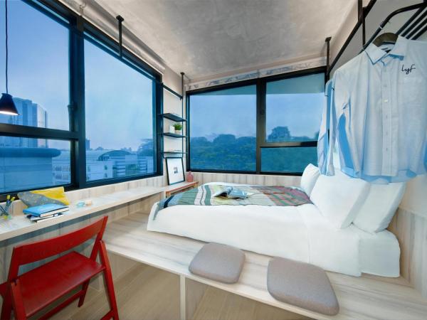 lyf Funan Singapore : photo 2 de la chambre hébergement groupe - 4 chambres