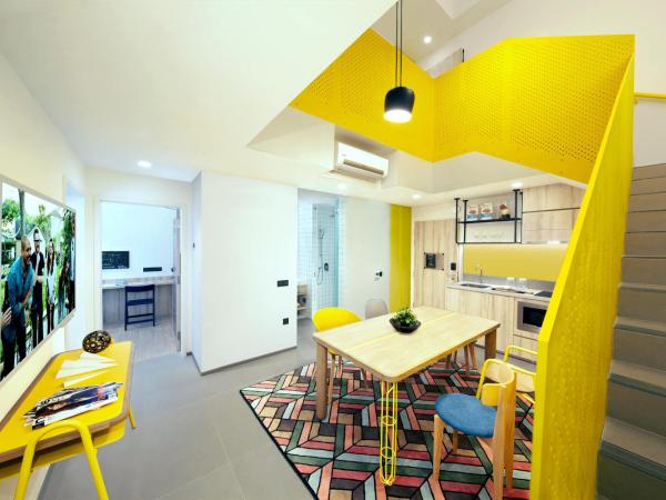 lyf Funan Singapore : photo 3 de la chambre hébergement groupe - 6 chambres