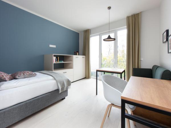 Brera Serviced Apartments Leipzig : photo 1 de la chambre appartement cosy avec cuisine