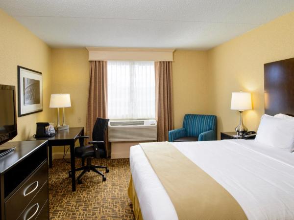 Holiday Inn Express Philadelphia Penn's Landing, an IHG Hotel : photo 7 de la chambre chambre lit king-size - vue sur rivière - non-fumeurs