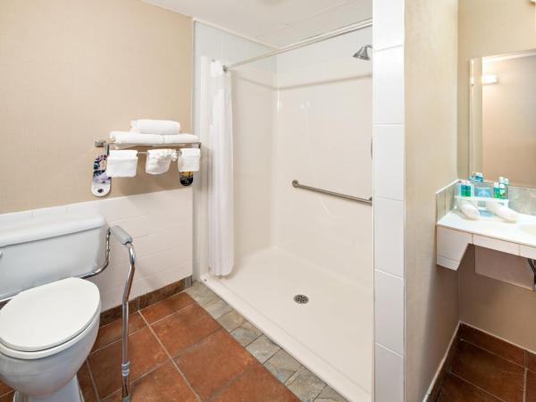 Holiday Inn Express Red Deer, an IHG Hotel : photo 2 de la chambre chambre lit king-size standard avec baignoire accessible aux personnes à mobilité réduite - adaptée aux personnes à mobilité réduite