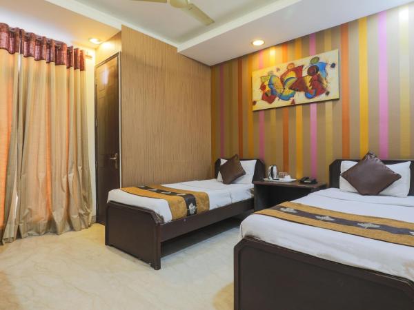 Hermitage by The Cosy Hotels Near Lotus Temple : photo 5 de la chambre chambre deluxe double ou lits jumeaux