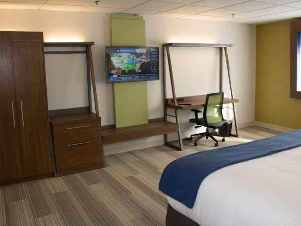 Holiday Inn Express Salt Lake City Downtown, an IHG Hotel : photo 5 de la chambre chambre king standard avec vue sur ville