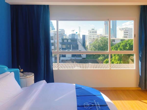 Sapphire hotel Silom Bangkok : photo 8 de la chambre chambre lit king-size deluxe