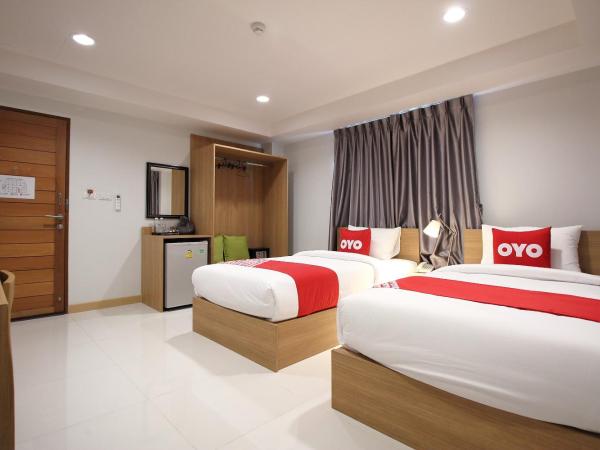 Super OYO 483 Pannee Hotel Khaosan : photo 7 de la chambre chambre lits jumeaux deluxe