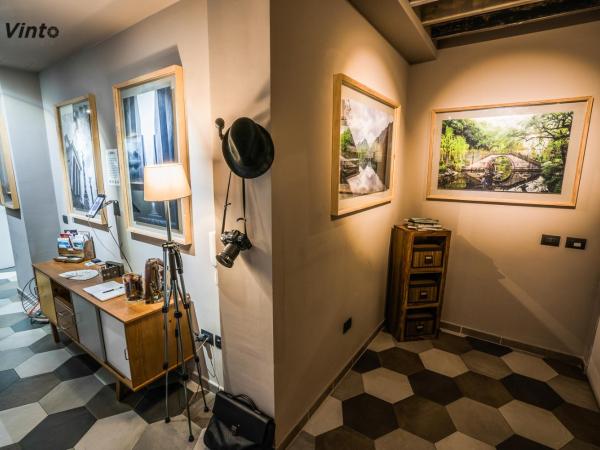 Vinto House Salerno Downtown : photo 2 de la chambre chambre double ou lits jumeaux supérieure avec vue sur ville