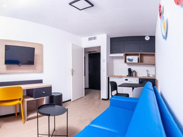 Apparthotel Le Hb Grenoble : photo 6 de la chambre appartement 1 chambre (4 adultes)