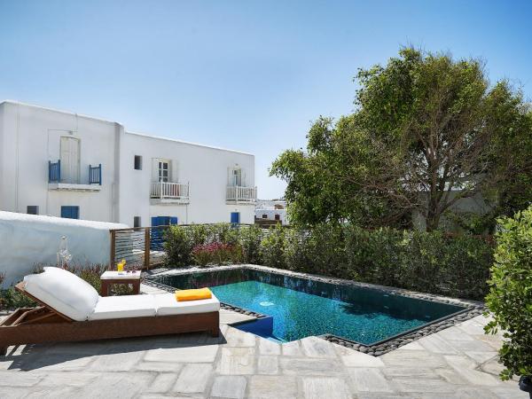 Belvedere Mykonos - Main Hotel - The Leading Hotels of the World : photo 4 de la chambre chambre lune de miel avec piscine privée