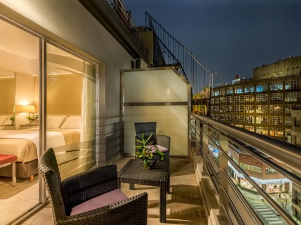 Up Recoleta Hotel : photo 10 de la chambre chambre double ou lits jumeaux standard avec balcon