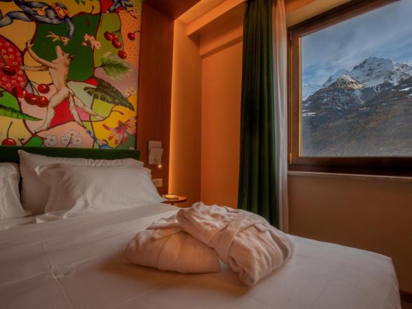 OMAMA Hotel : photo 7 de la chambre chambre double ou lits jumeaux - vue sur montagnes