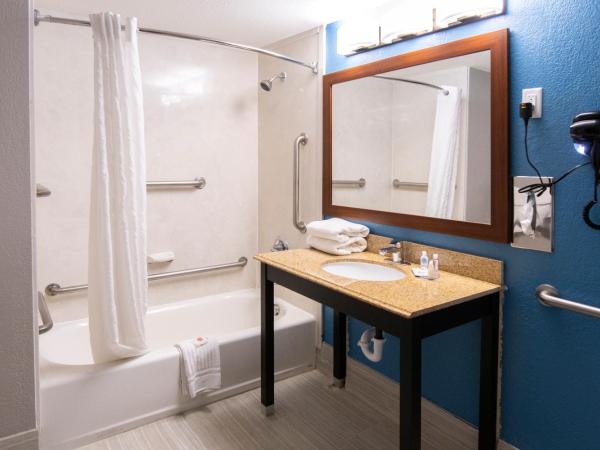 Comfort Inn & Suites Near Medical Center : photo 3 de la chambre chambre lit king-size pour personnes à mobilité réduite - non-fumeurs