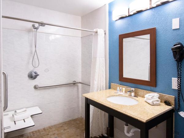 Comfort Inn & Suites Near Medical Center : photo 4 de la chambre chambre avec 2 lits queen-size - accessible aux personnes à mobilité réduite - non-fumeurs