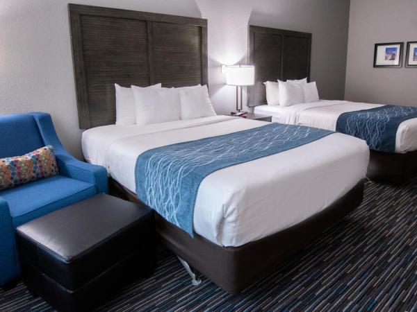 Comfort Inn & Suites Near Medical Center : photo 2 de la chambre chambre 2 lits queen-size - non-fumeurs