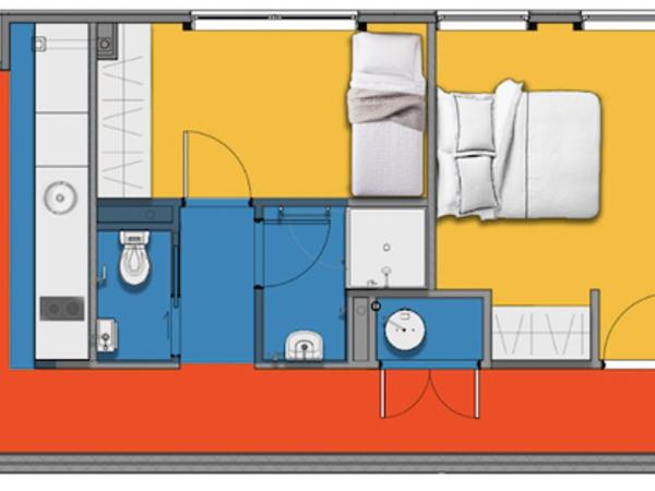 Roomie Apartment Hotel : photo 5 de la chambre appartement familial 3 chambres
