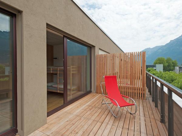 Interlaken Youth Hostel : photo 3 de la chambre chambre double avec balcon