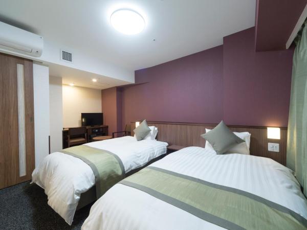 Myoujin-no-Yu Dormy Inn Premium Kanda : photo 4 de la chambre offre spéciale - chambre lits jumeaux - non-fumeurs - sans ménage quotidien