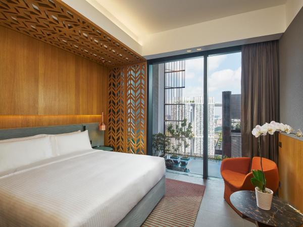 Oasia Hotel Downtown, Singapore by Far East Hospitality : photo 4 de la chambre chambre club