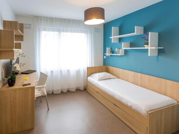 Nemea Appart Hotel Elypseo Strasbourg Port : photo 1 de la chambre studio avec lit simple