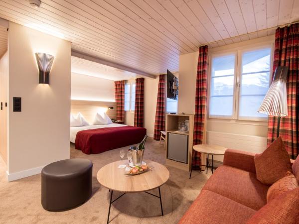 Hotel Kreuz&Post**** Grindelwald : photo 3 de la chambre chambre double deluxe