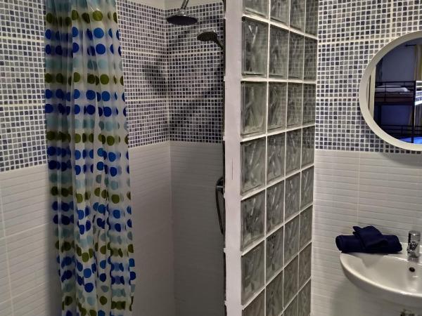 Málaga Centro Hostel : photo 2 de la chambre chambre lits jumeaux avec salle de bains privative