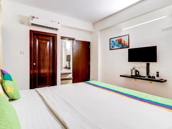 Treebo Saga Apartment : photo 8 de la chambre chambre double supérieure [assainie]