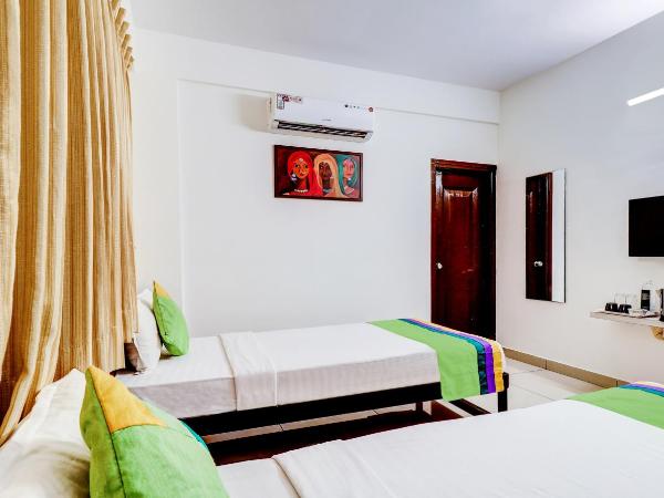 Treebo Saga Apartment : photo 6 de la chambre chambre double supérieure [assainie]