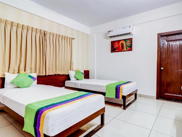 Treebo Saga Apartment : photo 2 de la chambre chambre double supérieure [assainie]