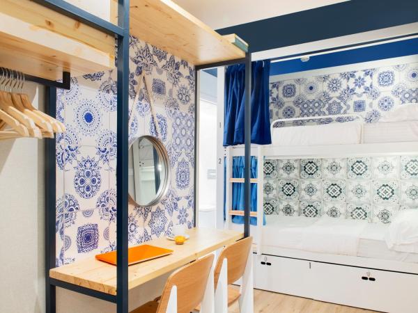 The Central House Lisbon Baixa : photo 3 de la chambre lit dans dortoir mixte de 4 lits