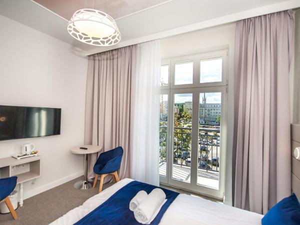 Hotel Gdynia Boutique : photo 3 de la chambre chambre double deluxe avec balcon