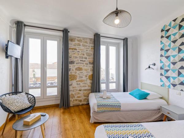 Hotel Cote Basque : photo 3 de la chambre chambre lits jumeaux