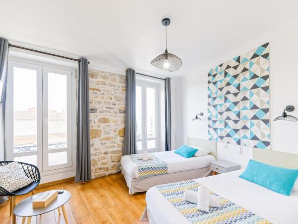 Hotel Cote Basque : photo 2 de la chambre chambre lits jumeaux