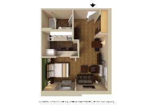 Extended Stay America Suites - Houston - Northwest - Hwy 290 - Hollister : photo 2 de la chambre room #51358816