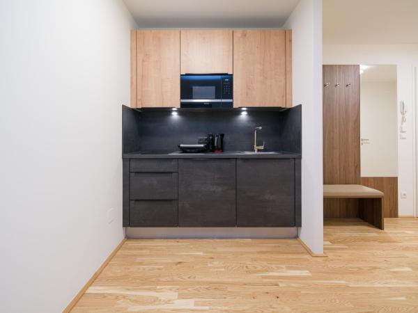 MyApartments Vienna : photo 6 de la chambre appartement 1 chambre avec balcon