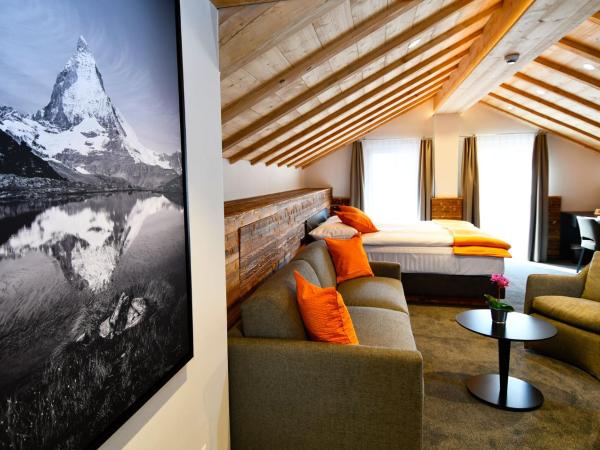 Hotel Elite : photo 5 de la chambre suite junior - vue sur mont cervin