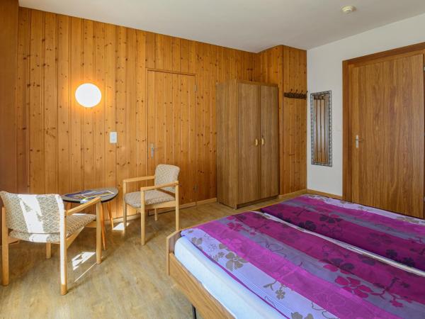 Bel-Air Eden : photo 9 de la chambre chambre double ou lits jumeaux avec balcon - vue sur montagne