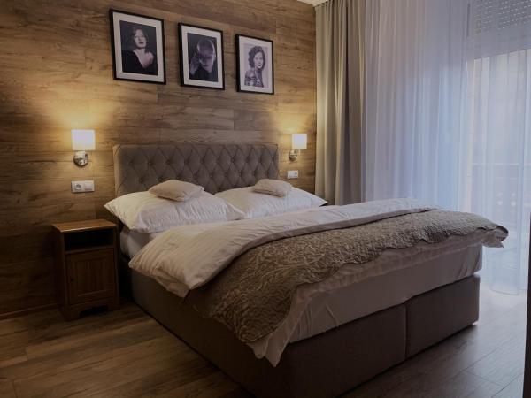 Pension Vzhůru nohama Jáchymov : photo 5 de la chambre chambre double avec balcon