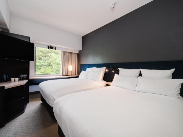 ibis Rotorua : photo 4 de la chambre chambre double avec 2 lits doubles - vue sur ville 