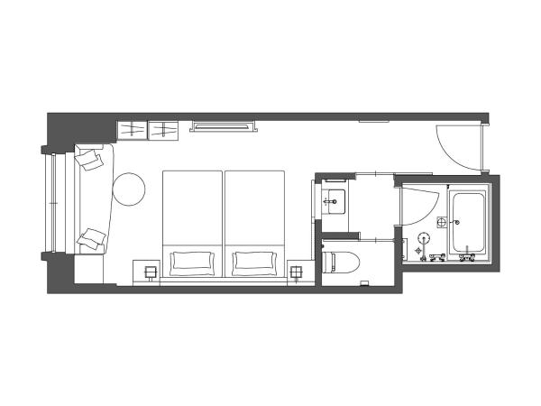 The Royal Park Hotel Iconic Osaka Midosuji : photo 9 de la chambre chambre lit king-size exécutive standard avec accès au salon - non-fumeurs