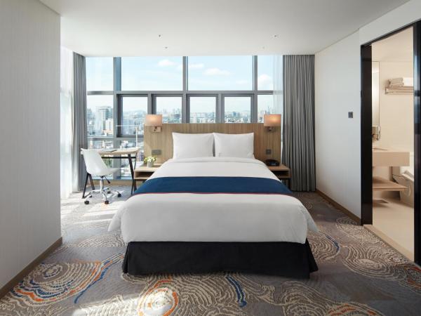 Holiday Inn Express Seoul Hongdae, an IHG Hotel : photo 6 de la chambre chambre lit queen-size standard - vue sur ville