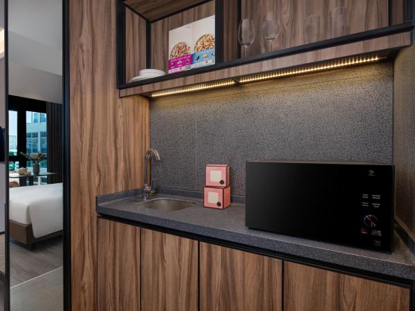 Citadines Rochor : photo 2 de la chambre studio lit queen-size